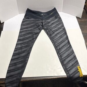 Nike Black and Gray Patterned Joggers